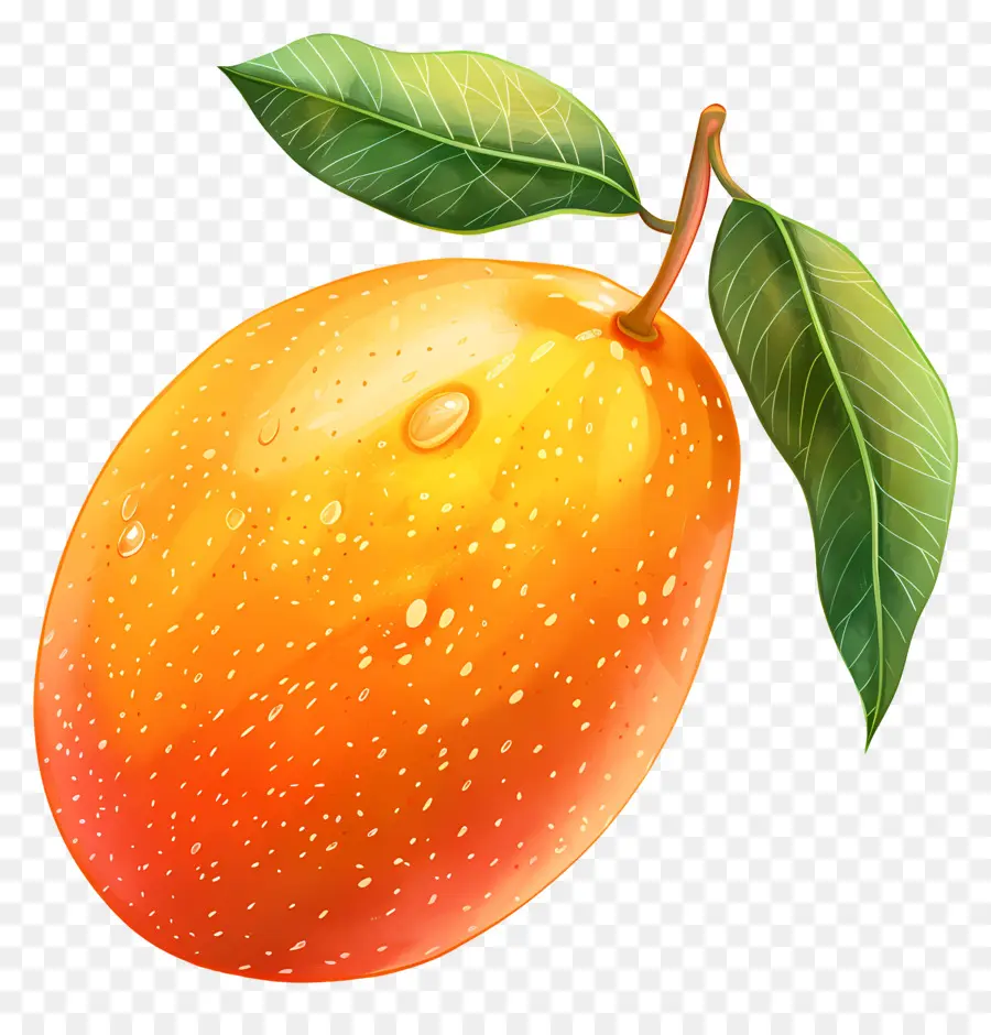 Des Fruits Du Manguier，Mangue Bien Mûre PNG