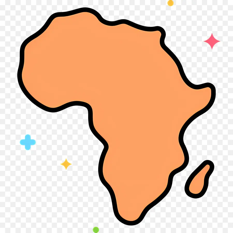 Carte Africaine，Afrique PNG