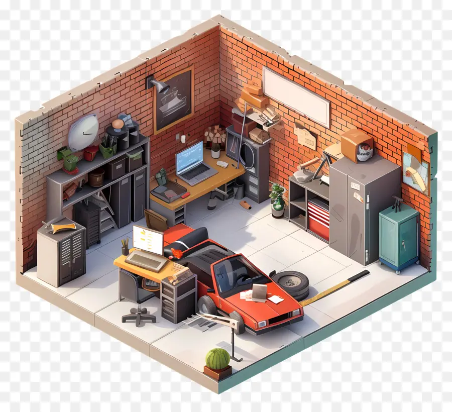 Local De Garage，Garage PNG