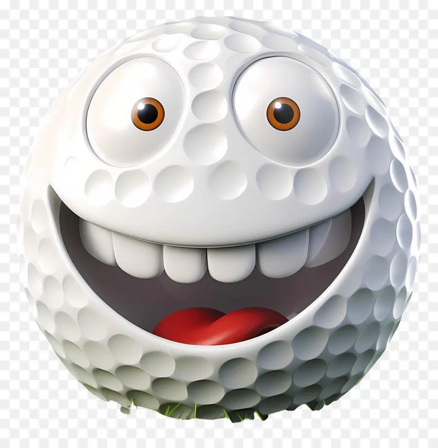 Balle De Dessin Animé 3d，Balle De Golf PNG