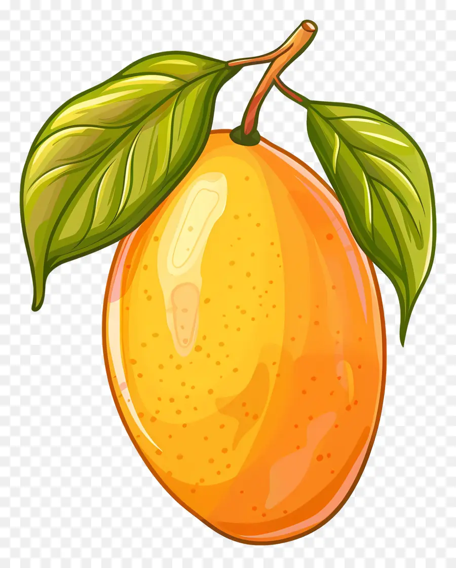 Des Fruits Du Manguier，Orange PNG
