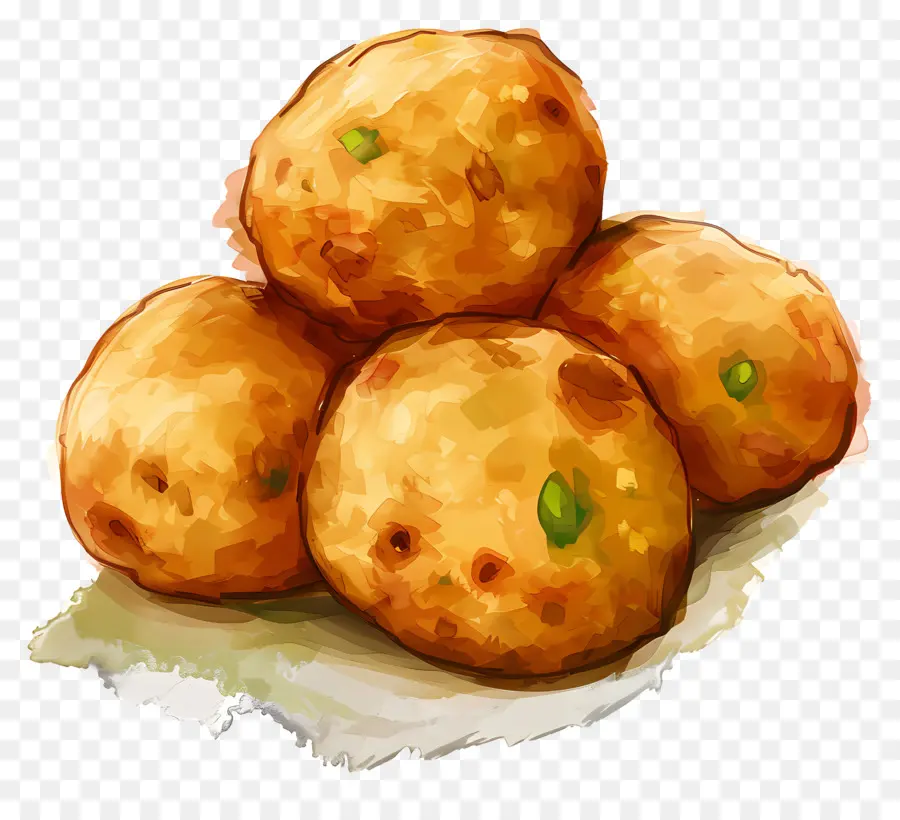 Batata Vada，Friture PNG