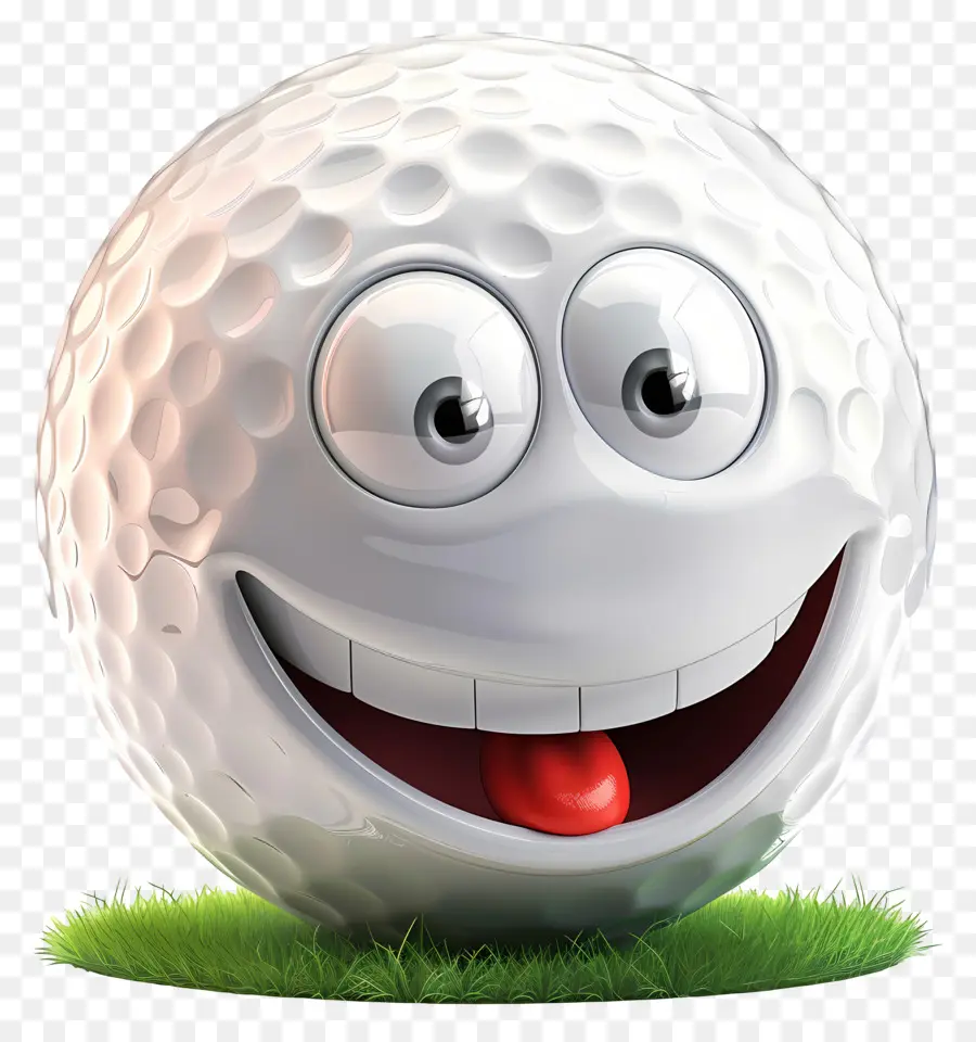 Balle De Dessin Animé 3d，Golf PNG