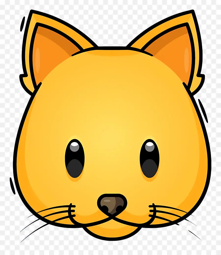 Chat Mignon，Chat Jaune PNG