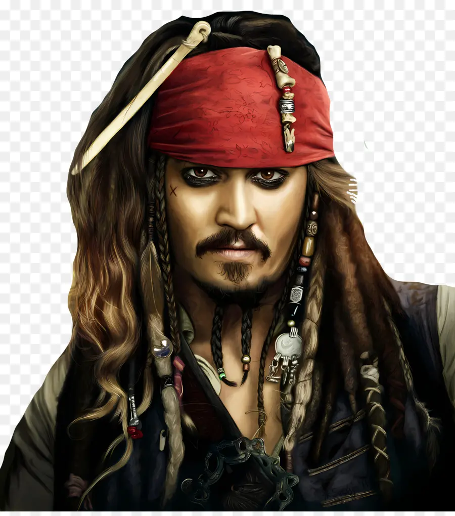 Le Capitaine Jack Sparrow，Pirate PNG