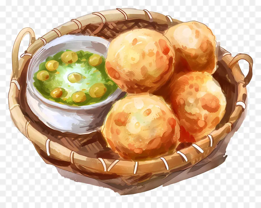 Panipuri，Pani Puri PNG