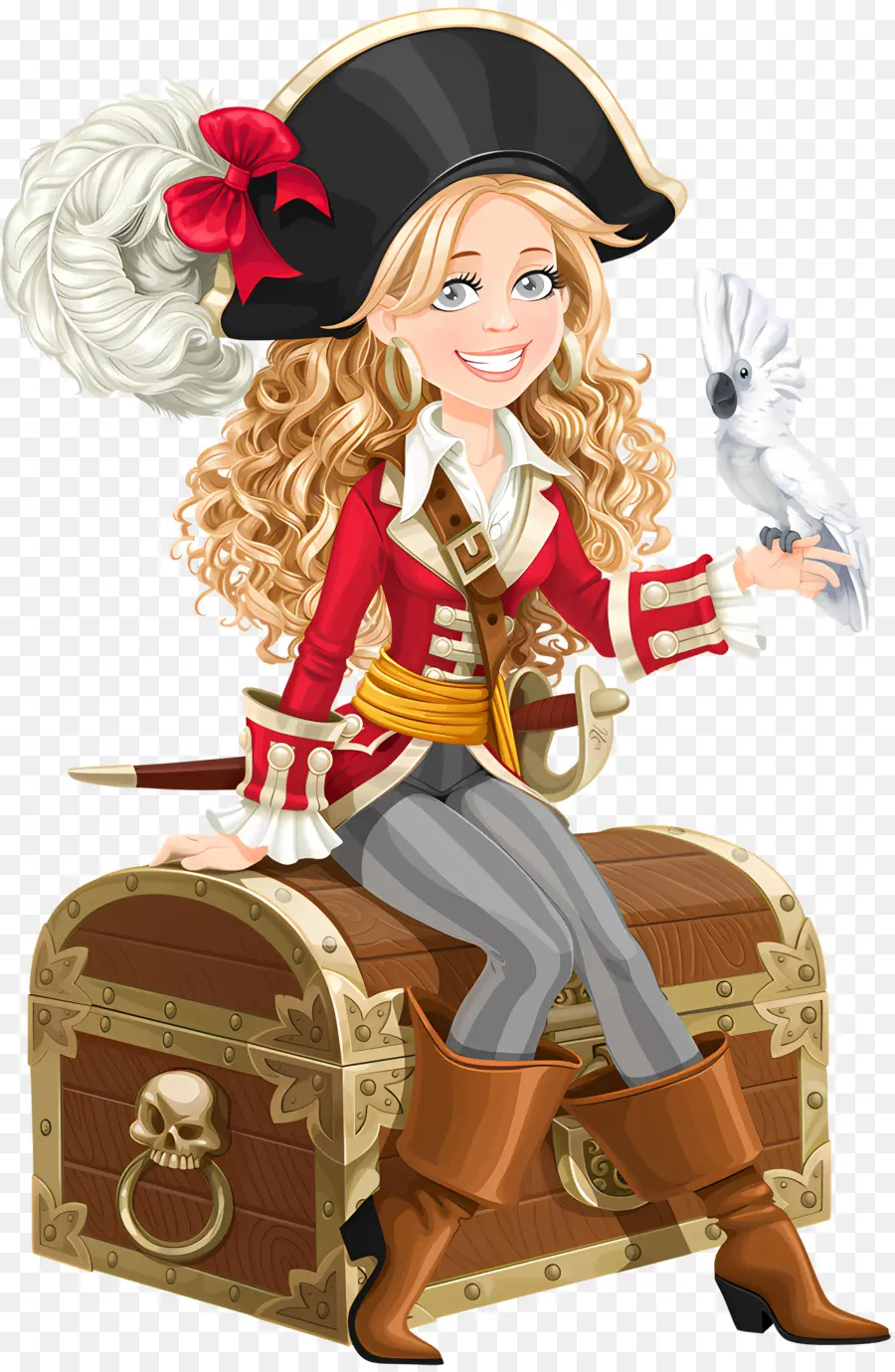 Pirate，Femme Pirate PNG