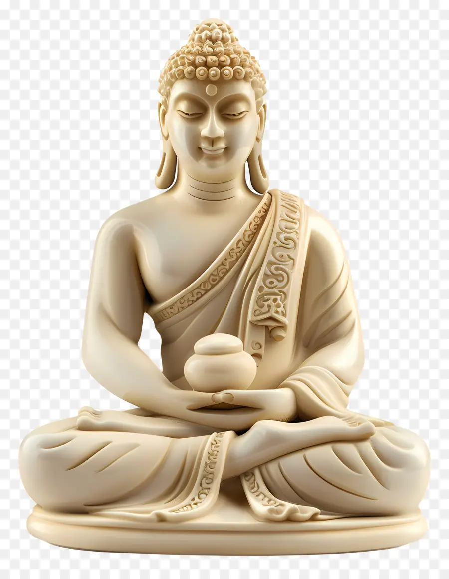 Mahavir Jayanti，Statue De Bouddha PNG