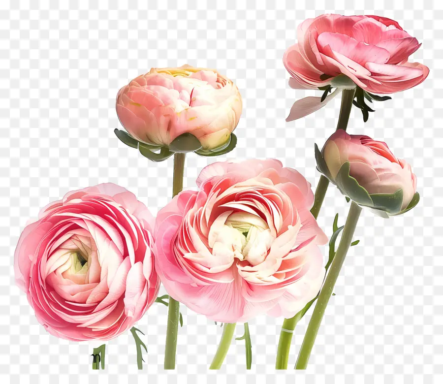 Joyeux Anniversaire Maman，Les Roses Roses PNG