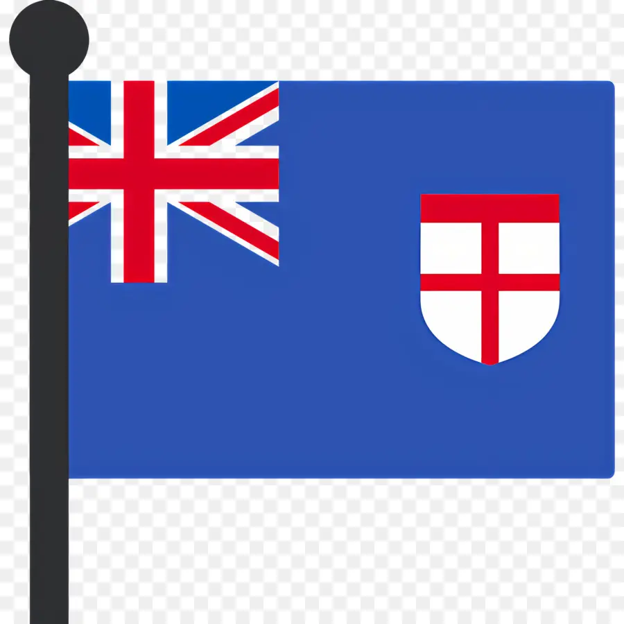 Drapeau Des Fidji，Royaume Uni PNG