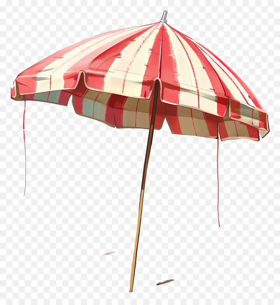 Parasol，Parapluie Rouge Et Blanc PNG