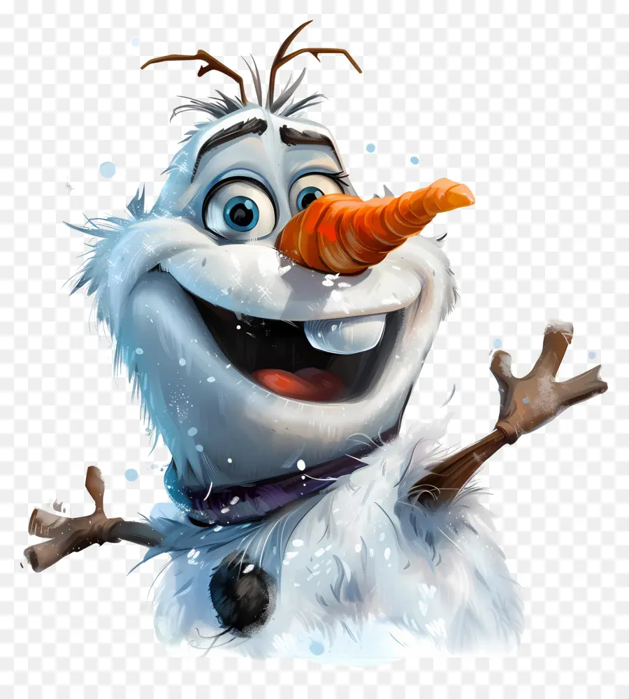 Olaf，Bonhomme De Neige PNG