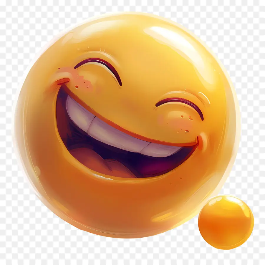 Rire Emoji，Émoticône PNG