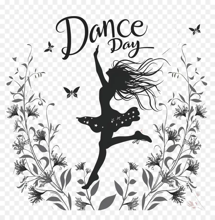 Journée Internationale De La Danse，Silhouette PNG