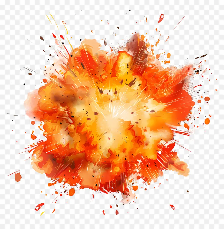 Explosion，Étoiles PNG