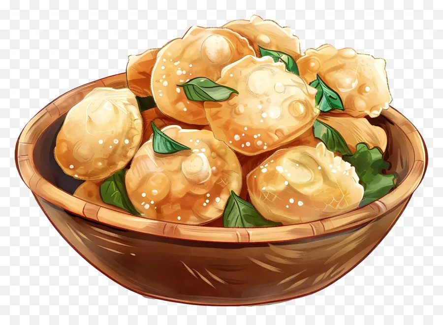 Panipuri，Collations Frites PNG