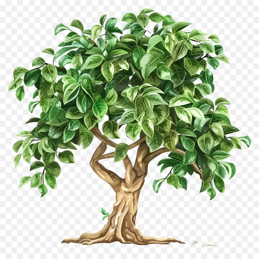 Ficus，Arbre Vert PNG