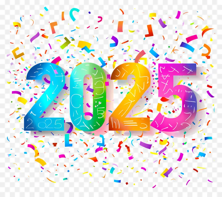 Nouvel An 2025，De Nouveaux Commencements PNG