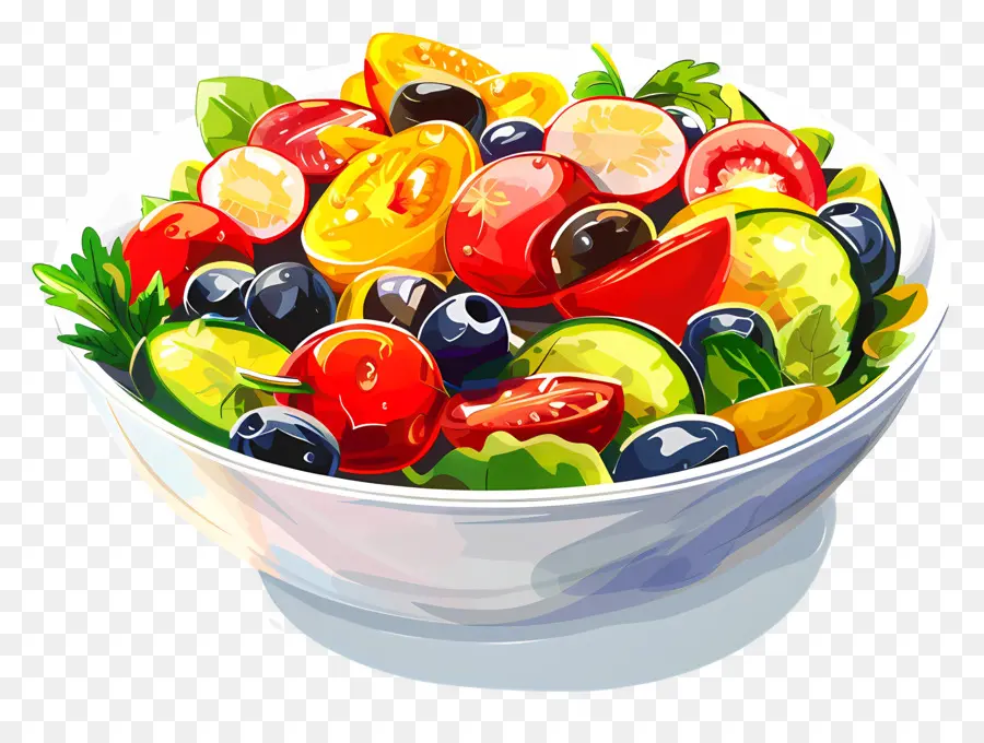 Salade De Légumes，Salade De Légumes Mélangés PNG