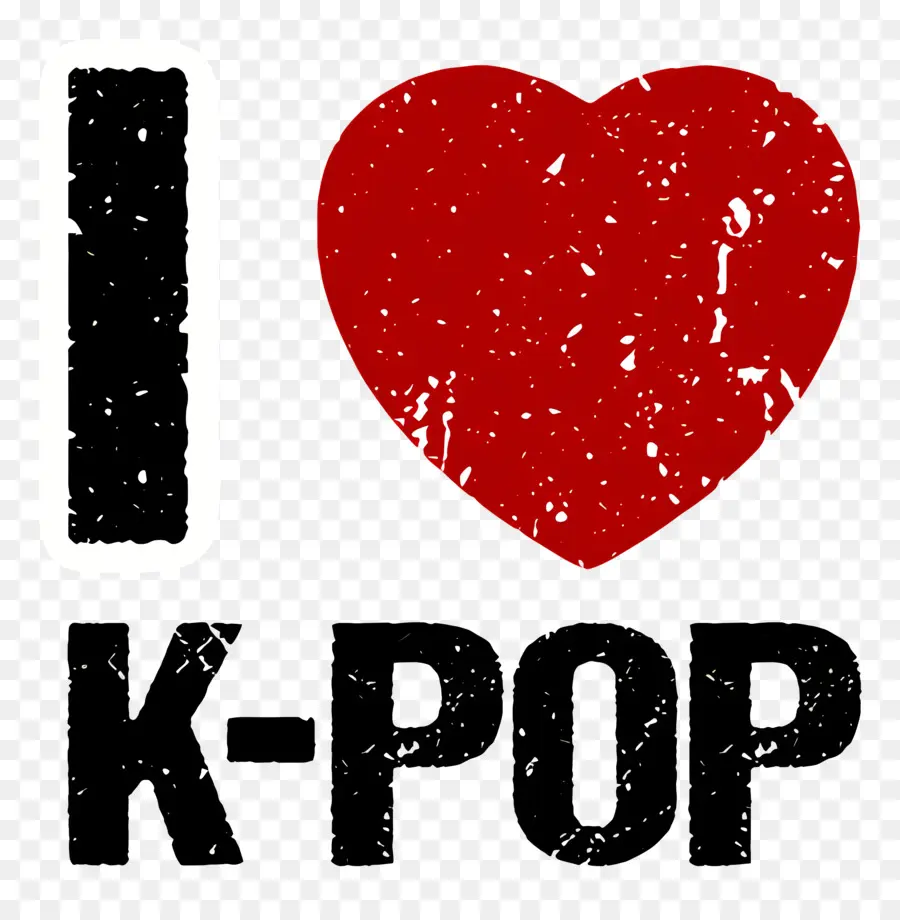 K Pop，J'aime La K Pop PNG