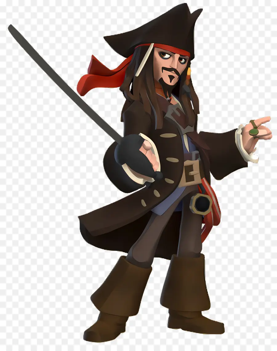 Le Capitaine Jack Sparrow，Pirate PNG