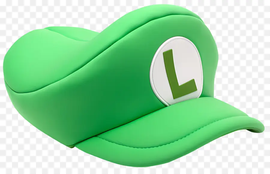 Chapeau Luigi，Casquette Verte PNG