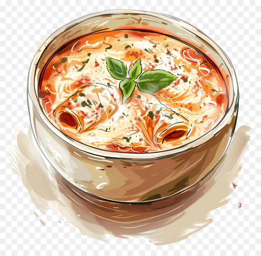 Soupe De Lasagne，Bol à Soupe PNG