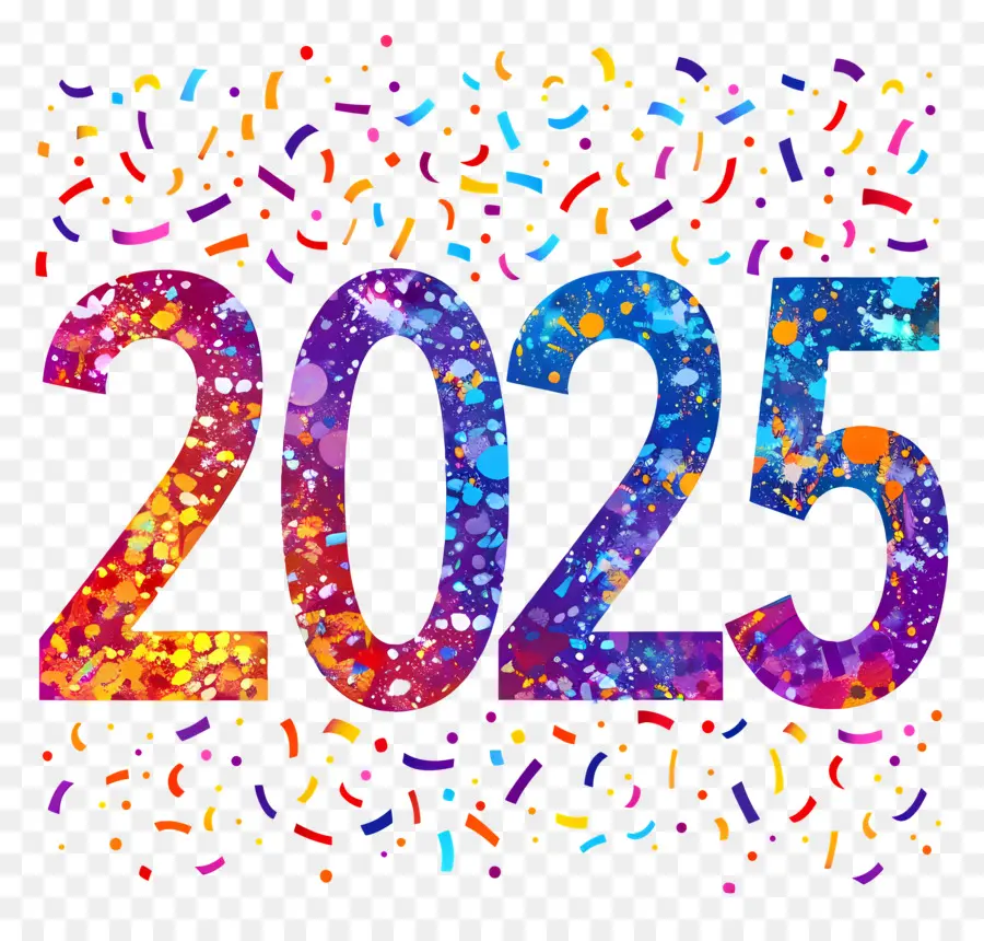 Nouvel An 2025，Année 2020 PNG