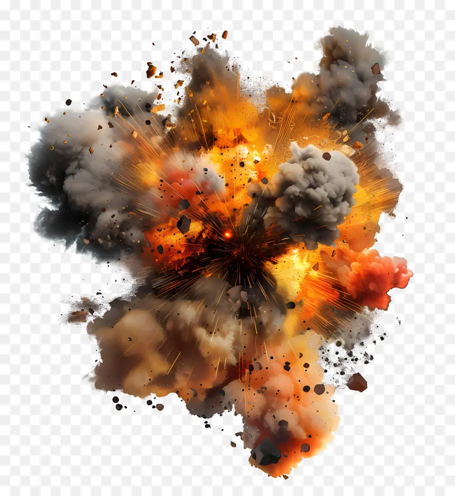 Explosion，De La Fumée PNG