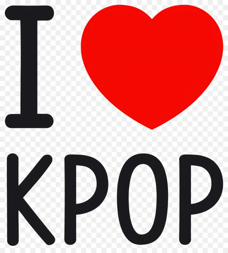 K Pop，J'aime Le Kpop PNG