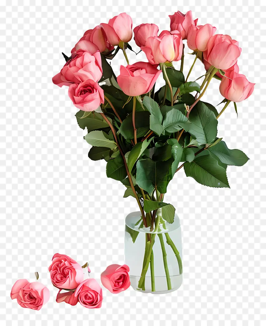 La Fête Des Mères，Les Roses Roses PNG