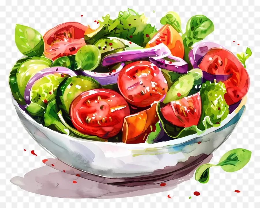 Salade De Légumes，Saladier PNG