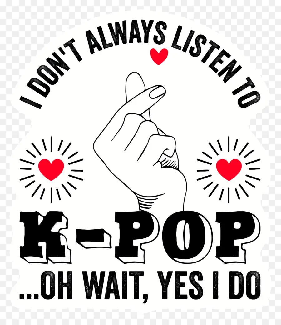 K Pop，Geste De La Main K Pop PNG