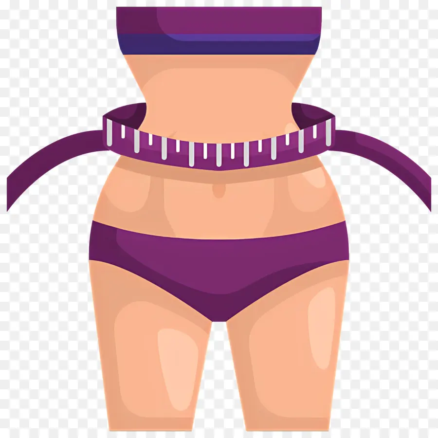 Perte De Poids，Bikini Violet PNG