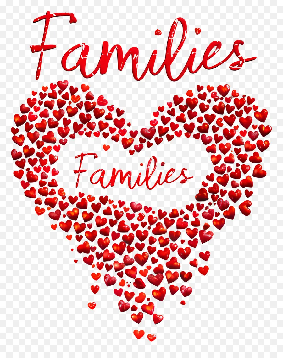 Journée Internationale Des Familles，Coeur PNG