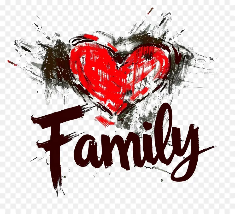 Journée Internationale Des Familles，Coeur PNG