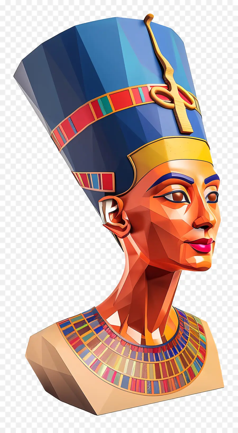 Buste De Nefertiti，Cléopâtre PNG