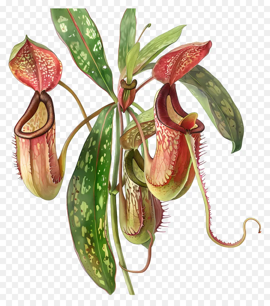 Usine De Pichet De Nepenthes，Cruche Plante PNG