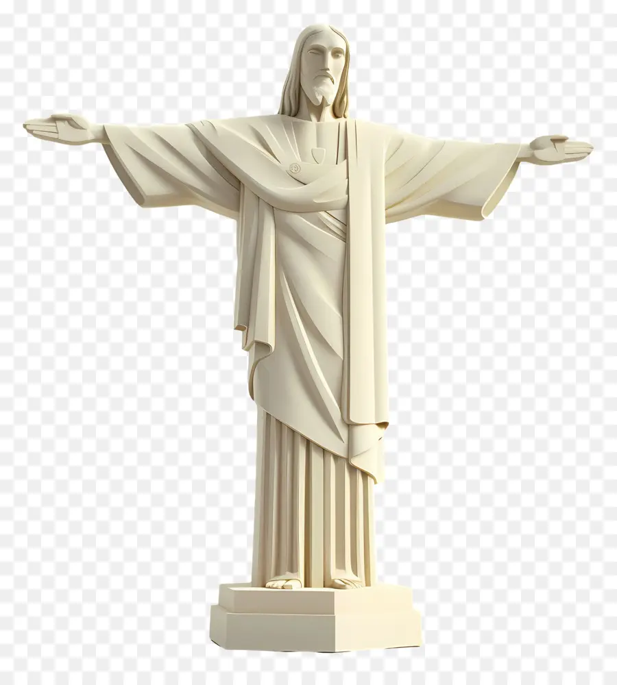 Le Christ Rédempteur，Statue De Jésus Christ PNG