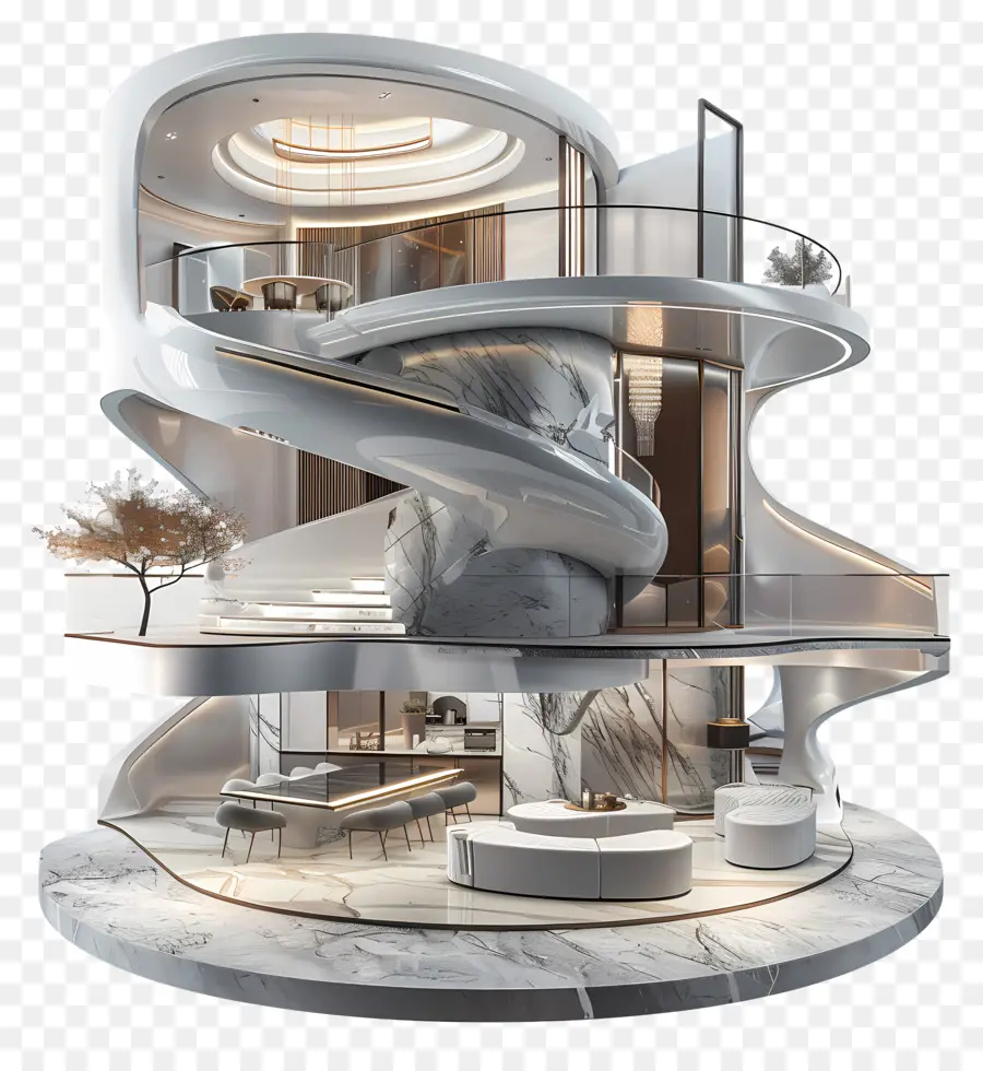 Design D'intérieur，L'architecture Moderne PNG