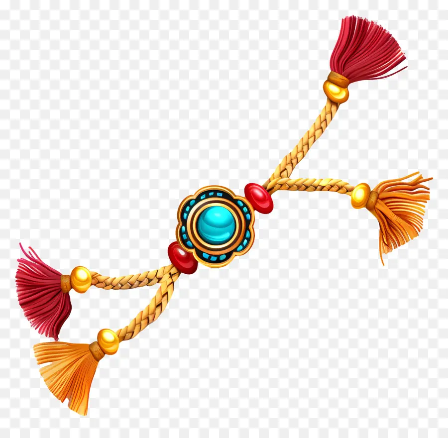 Rakhi，Corde De Bijoux PNG