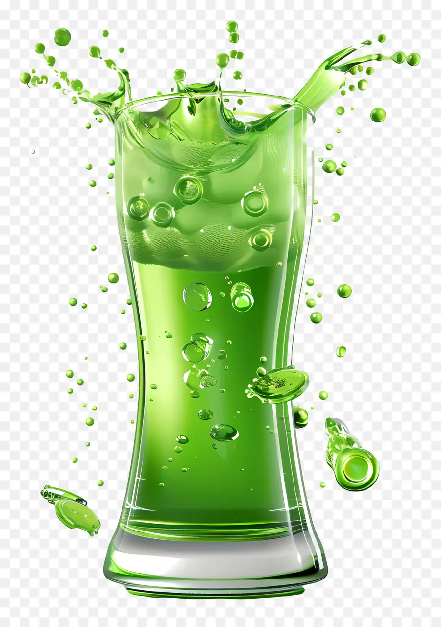Bière Verte，Liquide Vert PNG