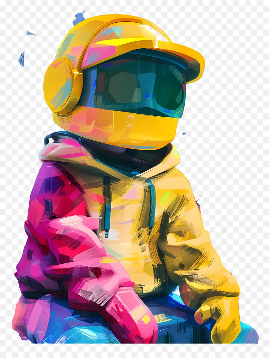 Roblox，Astronaute Coloré PNG