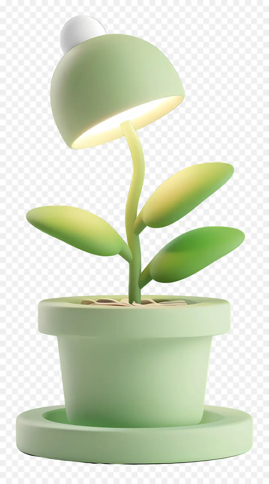 Durabilité，Lampe Plante Verte PNG