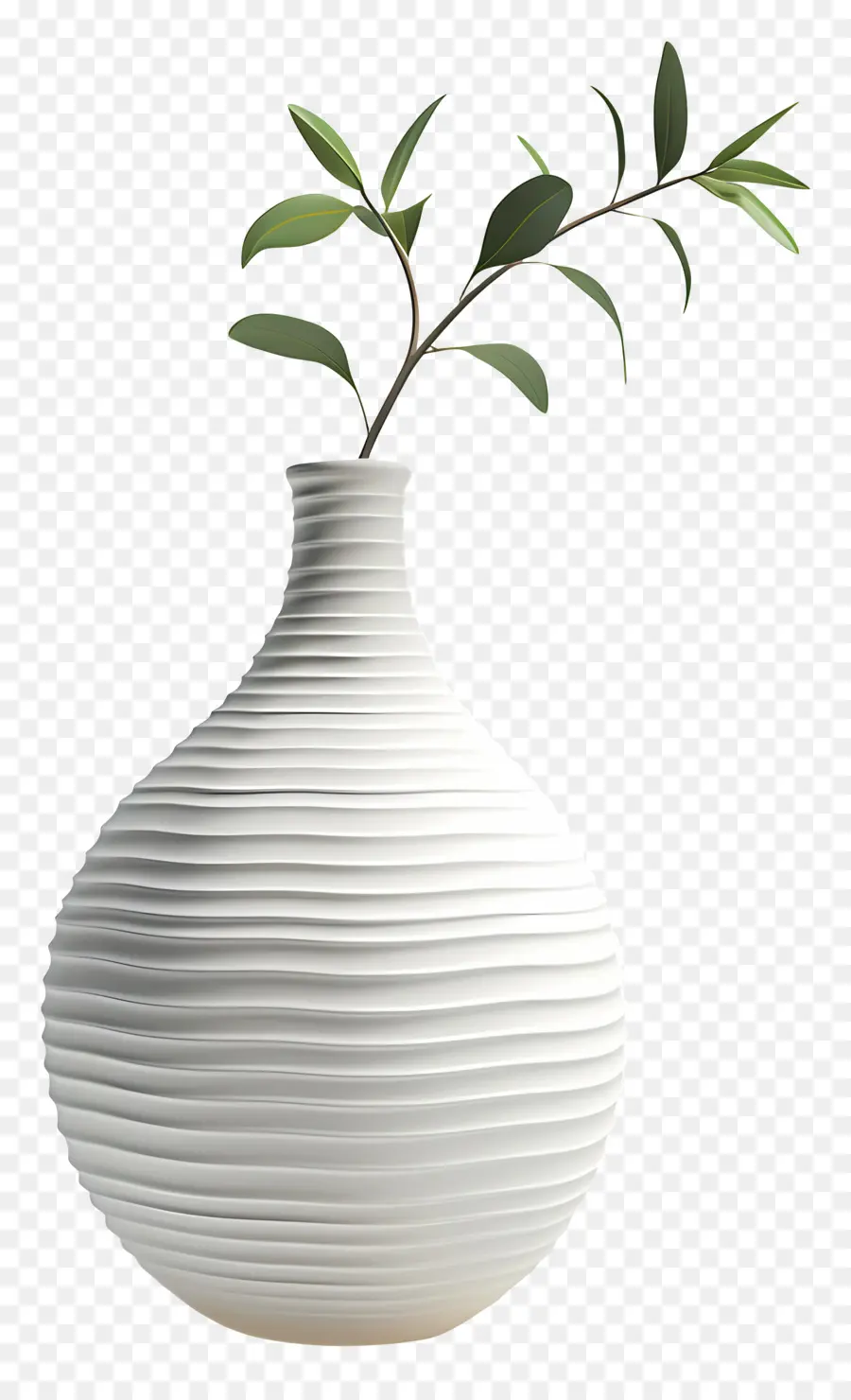 Vase En Céramique，Motif Tourbillon PNG