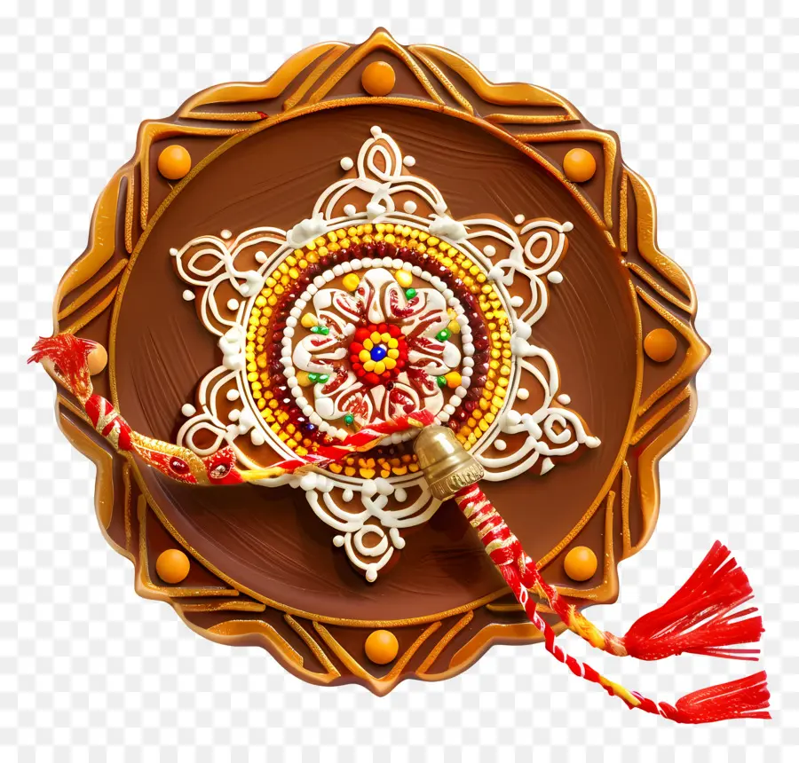 Raksha Bandhan，Rakhi Décoratif PNG