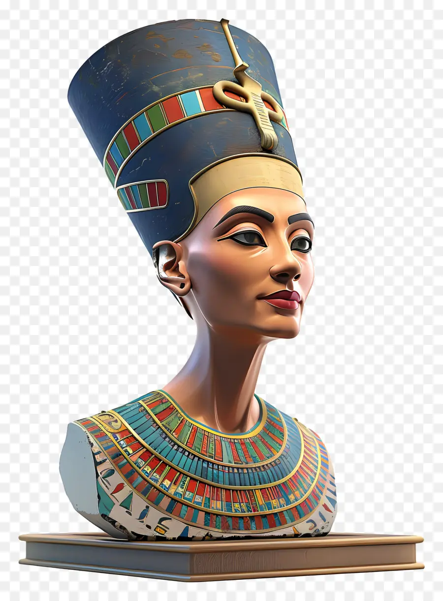 Buste De Nefertiti，Néfertiti PNG