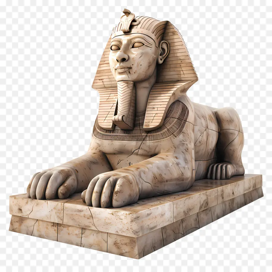 Grand Sphinx De Gizeh，Statue De Lion PNG