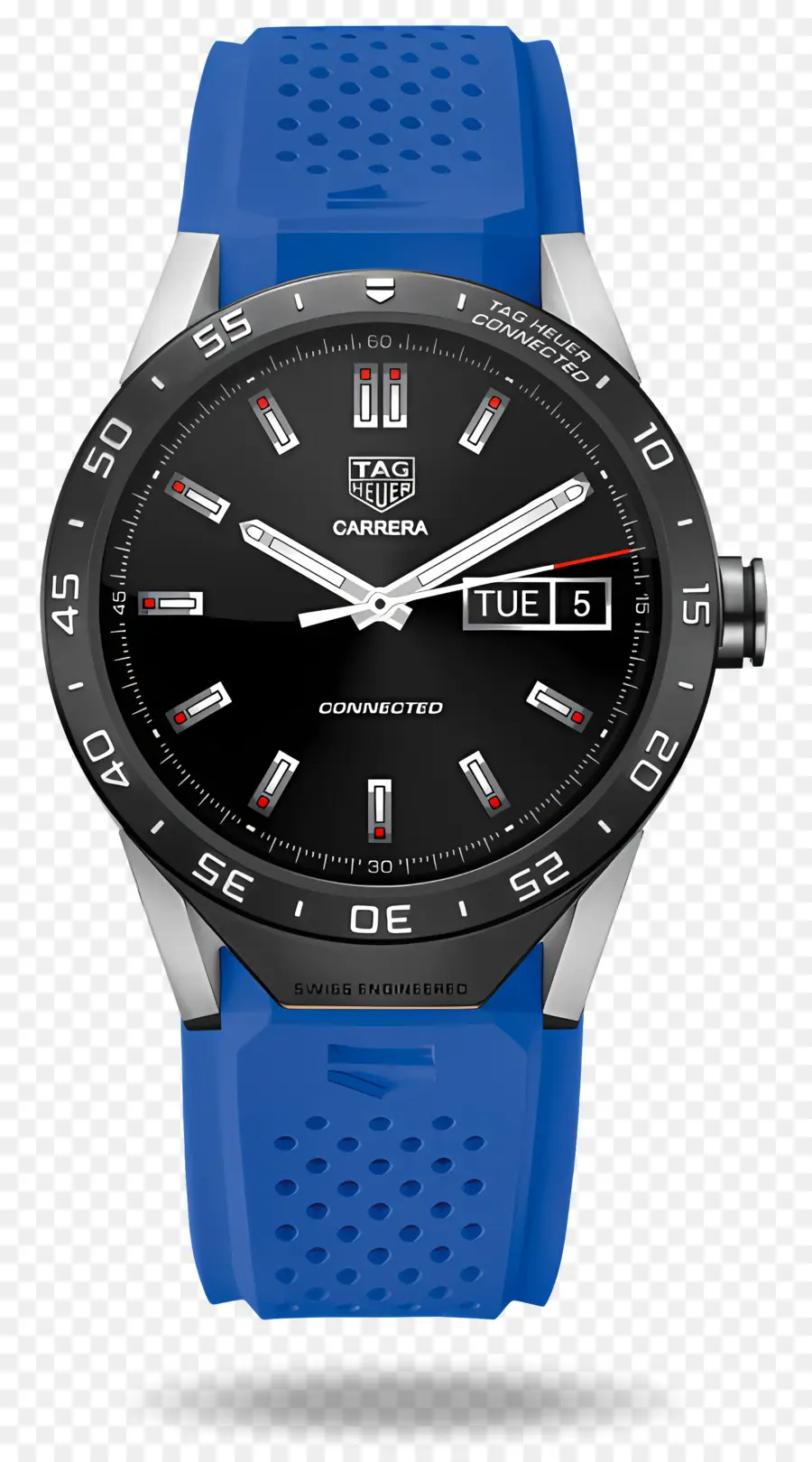 Black Watch，Sangle De Caoutchouc Bleu PNG