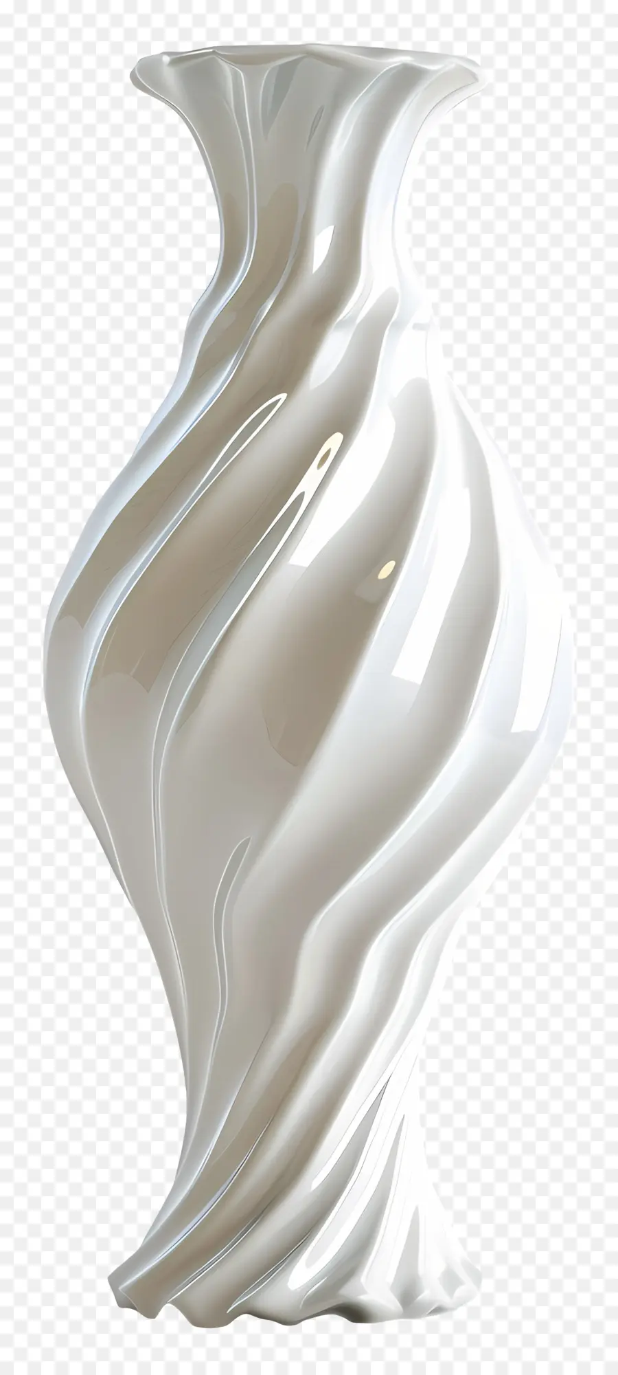 Vase En Céramique，Vase Blanc PNG
